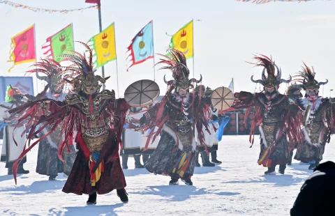 探索吉林松原查干湖第23届冰雪渔猎文化旅游节