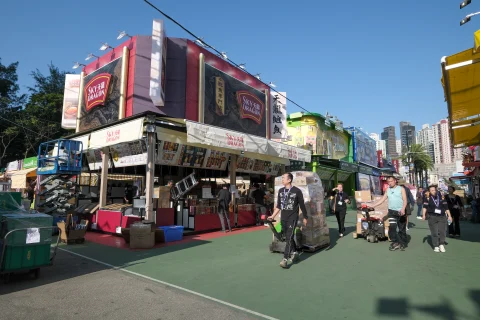 香港第58届工展会即将开幕：900个户外摊位等你来！