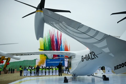 沃飞长空全球总部基地在成都开建，推动低空出行航空器创新发展