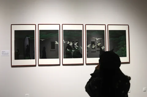 纸上刀绘艺术作品展在沈阳博物馆展出